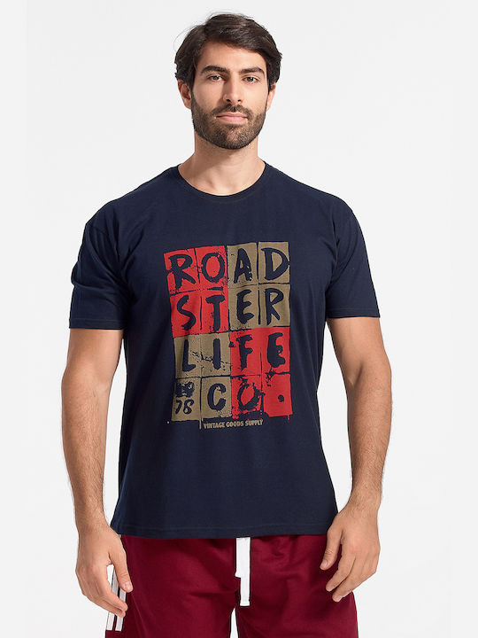 21-503 T-shirt Navy Μπλε