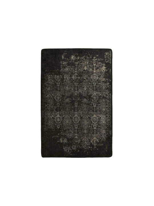 Inart Rug Rectangular Black