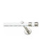 Anartisi Ilios S1 One-Way Aluminum Curtain Track White 300cm