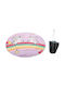 Loco Kids Synthetic Rug Unicorn Round 144cm 8mm