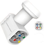 Commander QD-01 LNB 4 Outputs 0.1dB