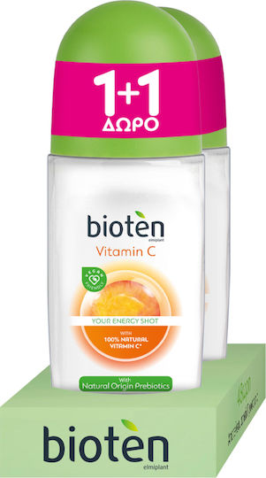 Bioten Vitamin C Дезодорант 48h в Рол-он 2x50мл