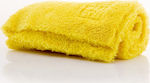 Work Stuff Gentleman Microfiber Cloths Cleaning for Body 40x40cm Yellow 1pcs