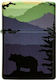 Zippo Bear Landscape Design Brichetă Rezistentă La Vânt Cu Flacără Violetă Culoare