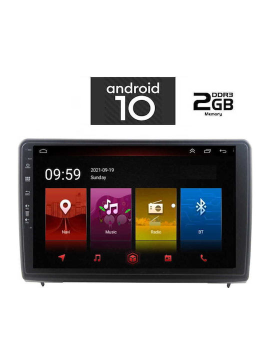 Lenovo Sistem Audio Auto pentru Audi A7 Ford EcoSport 2018> (Bluetooth/USB/AUX/WiFi/GPS/Partitură) cu Ecran Tactil 10.1" IQ-AN X4753_GPS
