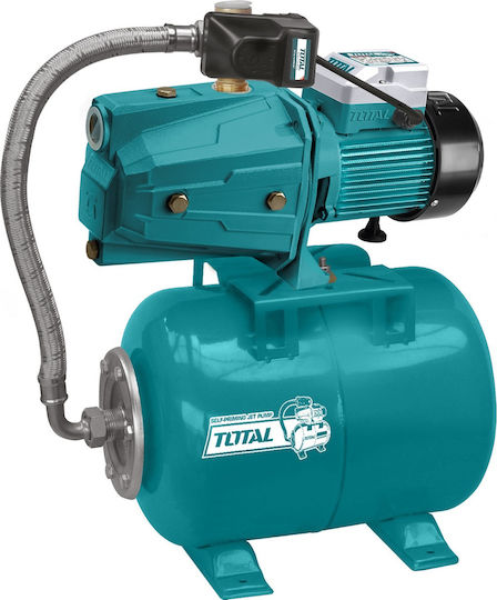 Total TWP47506 Single Stage Single Phase Water Pressure Pump with 24 Litre Container 1hp