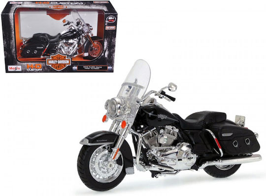 Maisto Harley-Davidson Road King Classic FLHRC 2013 Figurină de Modelism Neagră la Scară 1:12