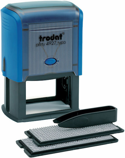 Trodat Printy Typo 4927 Rectangular Self-Inking Stamp DIY in English Language