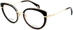 Police Eyeglass Frame Black VPLA050 300