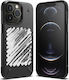 Ringke Onyx Durable Back Cover Plastic Black Design Paint (iPhone 13 Pro)
