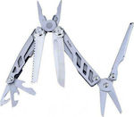 NexTool Multi-tool Silver with Blade made of Stainless Steel in Sheath