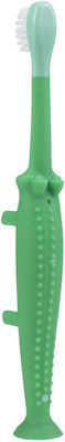 Dr. Brown's Βρεφική Οδοντόβουρτσα Κροκόδειλος Πράσινο για 1+ χρονών