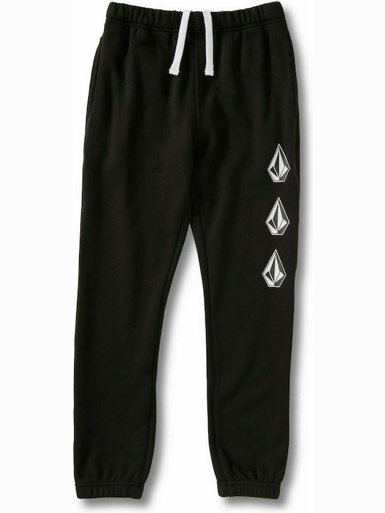 Volcom Copilăresc Pantalon de Trening Negru 1buc