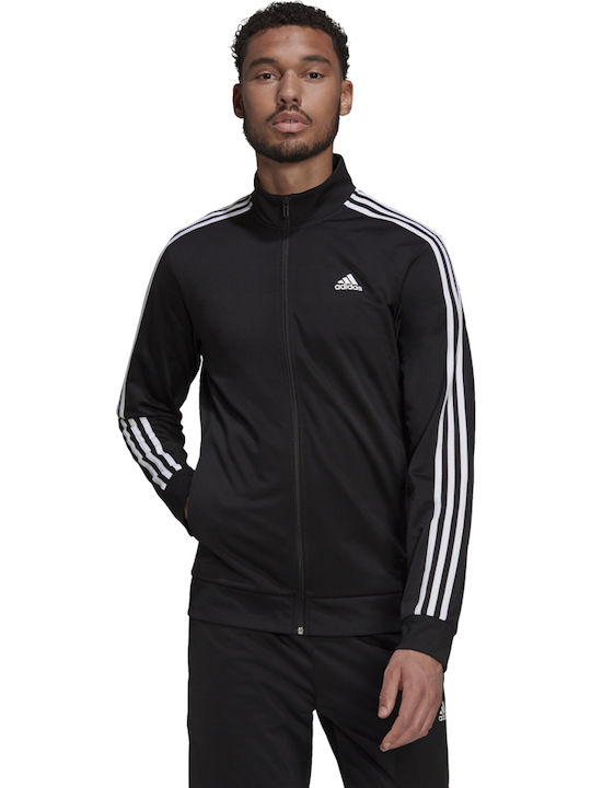 Essentials Warm-up 3-Stripes Яке Черно