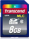 Transcend MLC SDHC 8GB Klasse 10