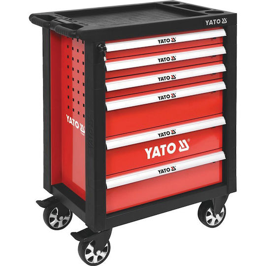 Yato Rollbar Metallisch Werkzeugkiste B76.5xT46.5xH97.5cm
