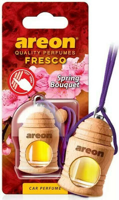 Areon Car Air Freshener Pendand Liquid Fresco Spring Bouquet 4ml