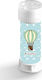 Christening Favor with Bubble Blower Hot air balloon