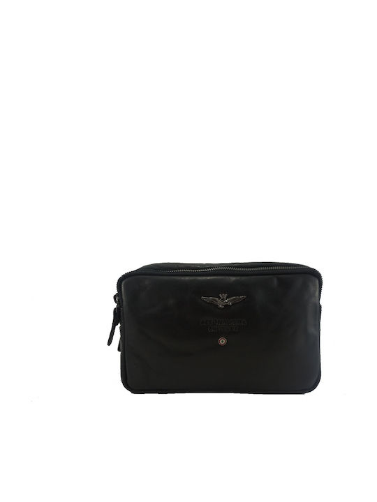 Leather Men's Bag Shoulder / Crossbody Black