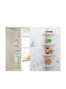 5053 Corner Floor Bathroom Shelf Plastic with 4 Shelves 33x24x240cm