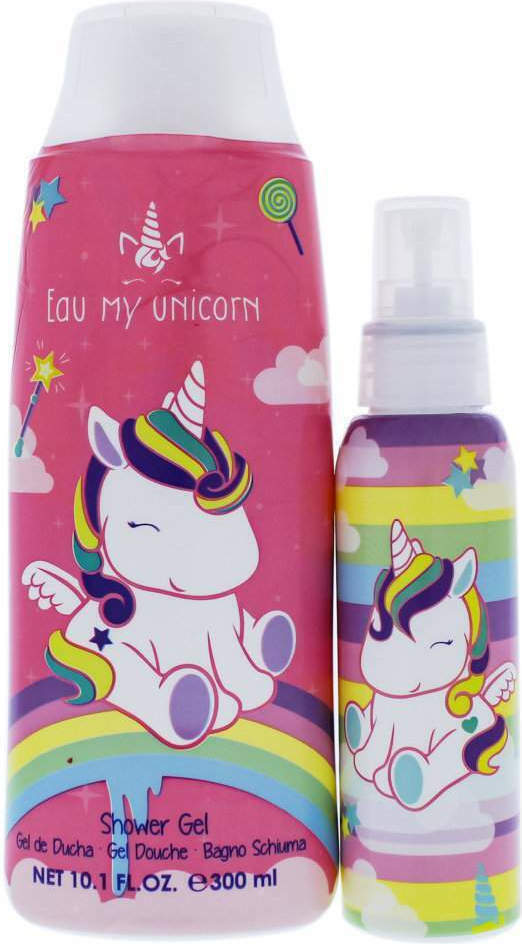 Air-val My Unicorn Set – Duftstäbchen + Schlüsselanhänger, Puderiger Blumenduft