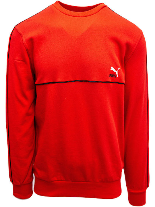 Puma Men's Sweatshirt Red