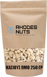 Rhodes Nuts Bardopoulos Cashews Raw Unsalted 250gr Rhodes Nuts Bardopoulos Cashews Raw Unsalted 250gr