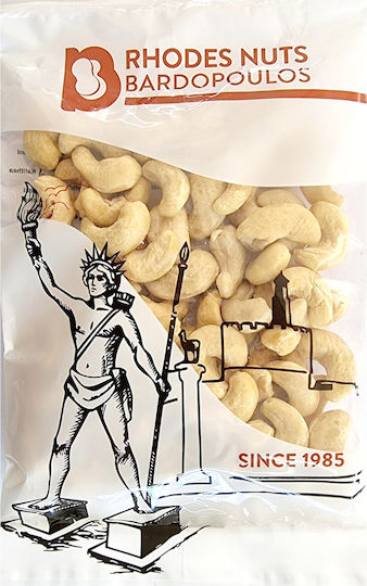 Rhodes Nuts Bardopoulos Cashews Raw Unsalted 100gr