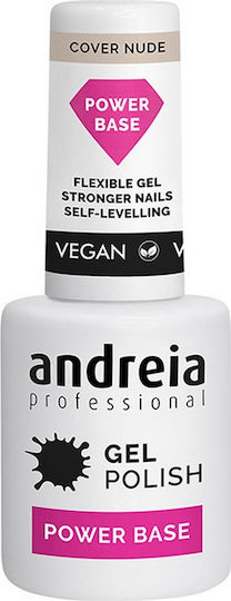 Andreia Professional Power Nude Base Coat για Gel 10.5ml