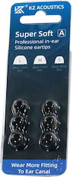 KZ Silicone Eartips για Ακουστικά KZ Silicone Eartips για Ακουστικά