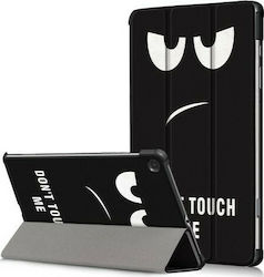 Tri-Fold Klappdeckel Synthetisches Leder Don't Touch Me (Galaxy Tab S6 Lite 10.4) 101227314A