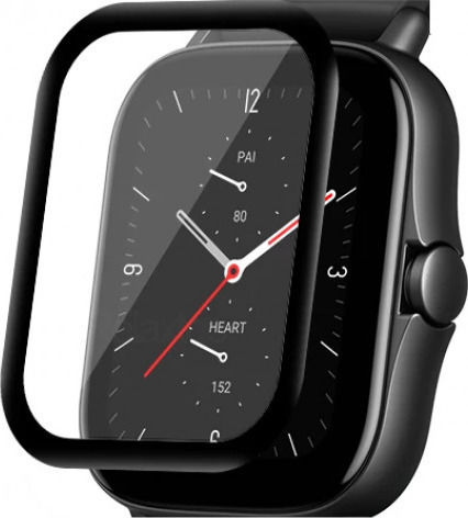Antishock Black Tempered Glass pentru Amazfit GTS 2 / 2E - Amazfit GTS 2 / 2E 1buc 32732