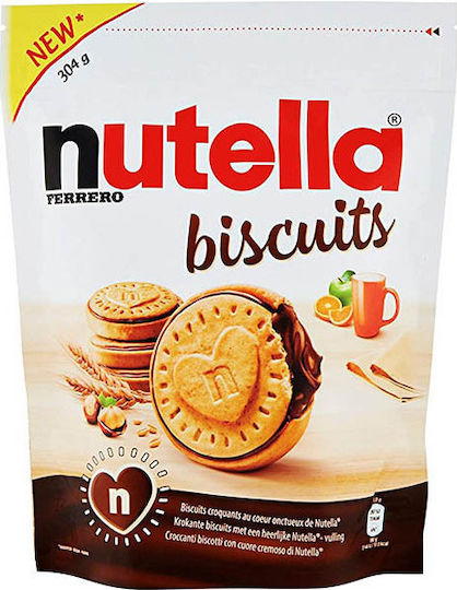 Nutella Biscuits With Filling Nutella 1pcs 304gr