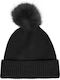 Vero Moda Knitted Beanie Cap Black