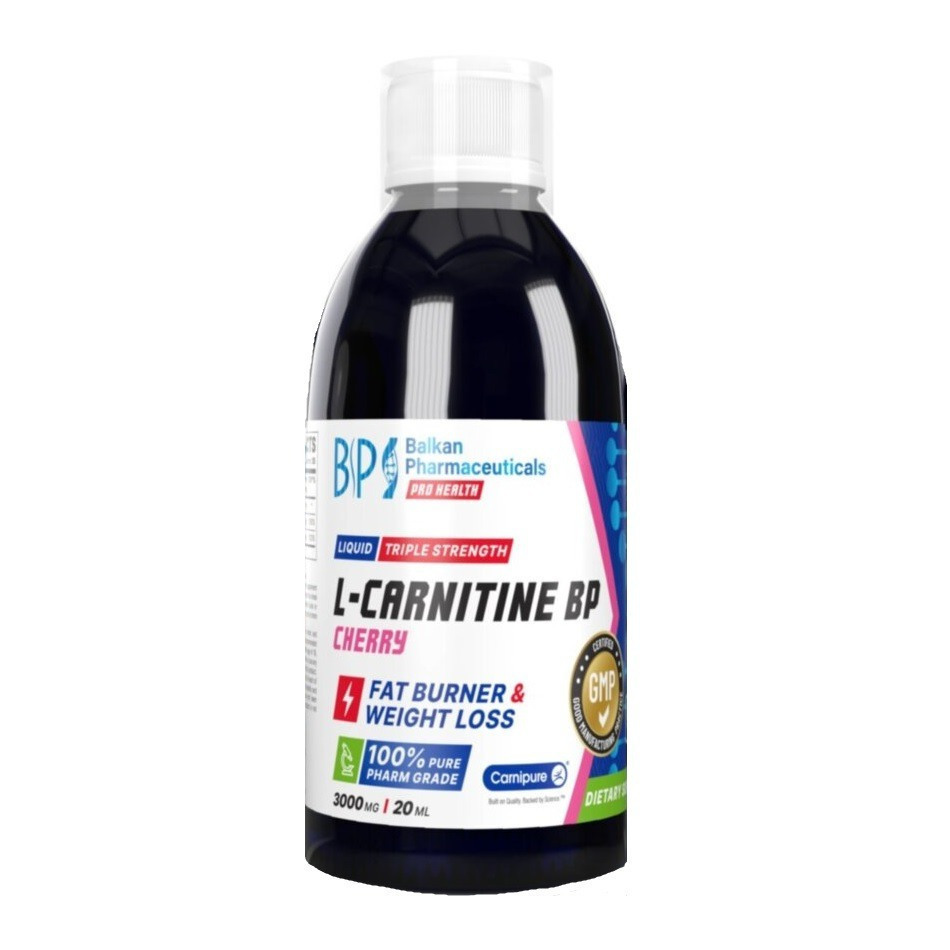 Balkan Pharmaceuticals L-Carnitine BP 3000mg with Flavor Cherry 500ml