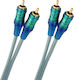 Oehlbach Cable RCA male - RCA male 0.5m D1C92021