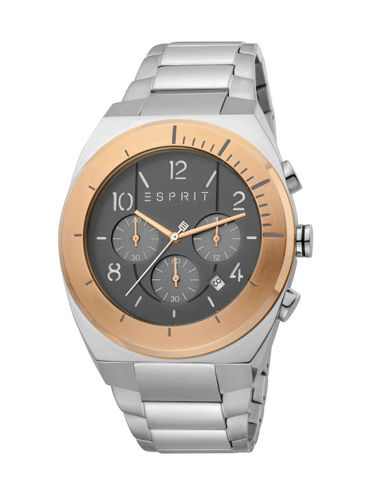 Esprit Uhr Batterie mit Metallarmband