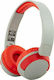 Maxell BT400 Безжични / Жични On Ear Слушалки с 10 часа Работа Gray / Red