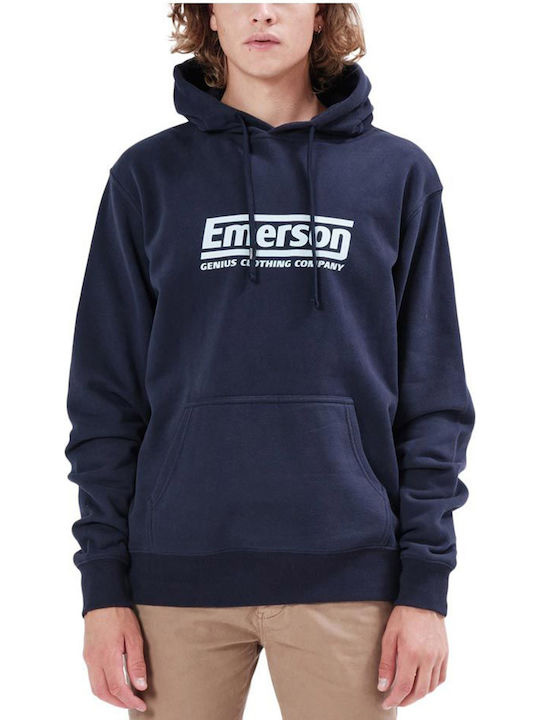 Emerson 212.EM20.05 Sweatshirt mit Kapuze Navy