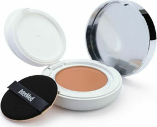 InterMed Luxurious Silk Cover BB Compact Pudră Antisolară pentru Față SPF50 cu Pigment 02 Medium 12gr
