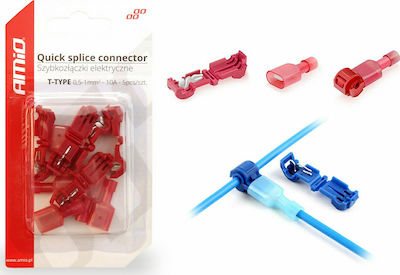 AMiO Car Quick Connect Connectors 10A 5pcs