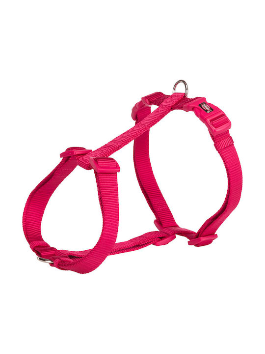 Trixie Σαμαράκι Σκύλου Premium H Φούξια Medium / Small 15mm x 42 - 60cm