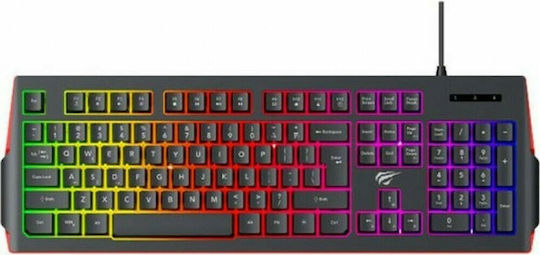 Havit KB866L Gaming Πληκτρολόγιο με RGB φωτισμό (Αγγλικό US)