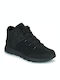 SPRINT TREKKER Suede Kids Boots with Laces Black