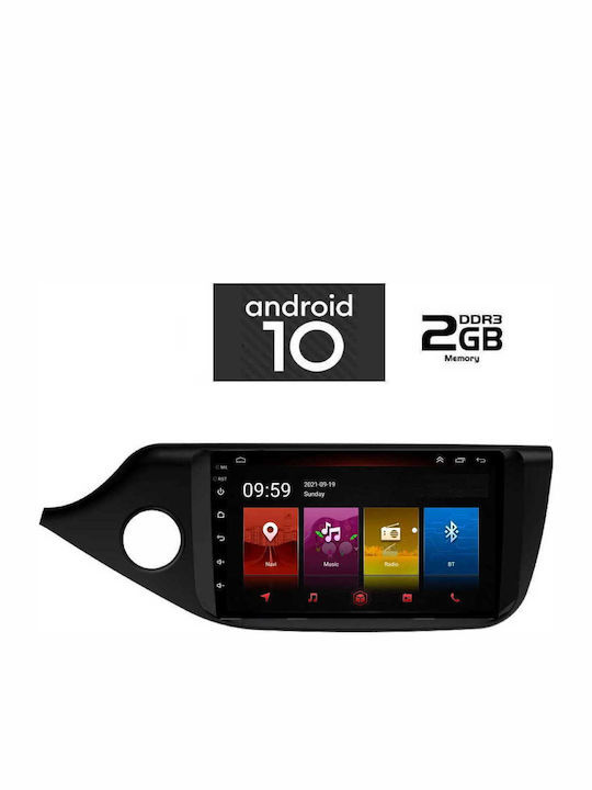Lenovo Sistem Audio Auto pentru Kia Ceed Audi A7 2012-2018 (Bluetooth/USB/AUX/WiFi/GPS/Partitură) cu Ecran Tactil 9" IQ-AN X4822_GPS