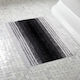 Palatex Bath Mat Cotton Samos 3210102 Black Velvet-Black Metal 45x65cm