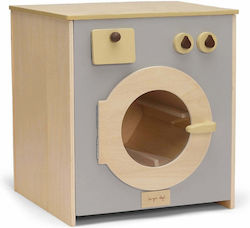 Wooden Children's Toy Clothes Washing Machine 31x30x30cm