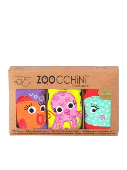 Zoocchini Set Chiloți Copii Colorate 3buc