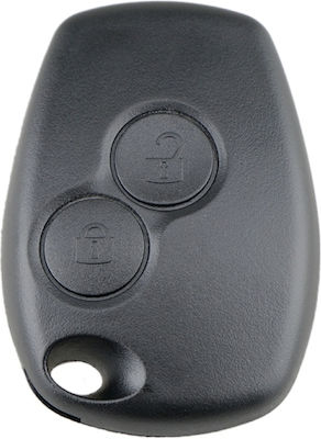 Car Key Shell with 2 Buttons for Renault Clio / Megane / Laguna / Kangoo