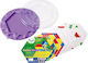 Gigo Pattern Blocks’ Circular Work Tray STEM Образователна Игра Образователни за 3+ години Години